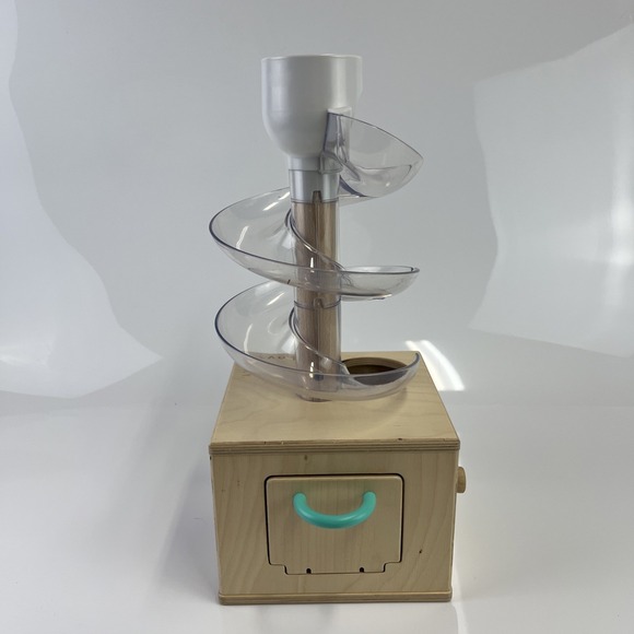 Lovevery The Babbler Slide and Seek Ball Run Drop Montessori  w/2 Balls - Picture 5 of 11